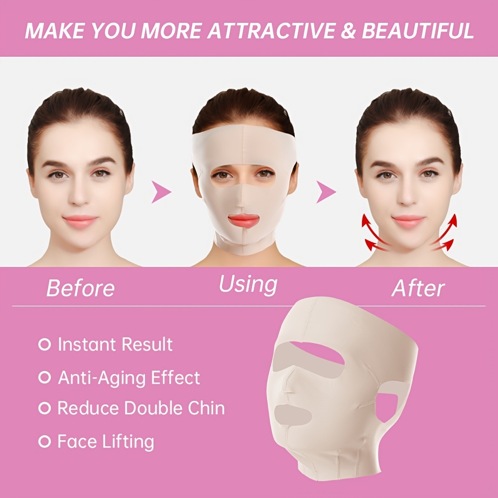 Facial Slimming Strap Adjustable V Line Face Mask Double Chin