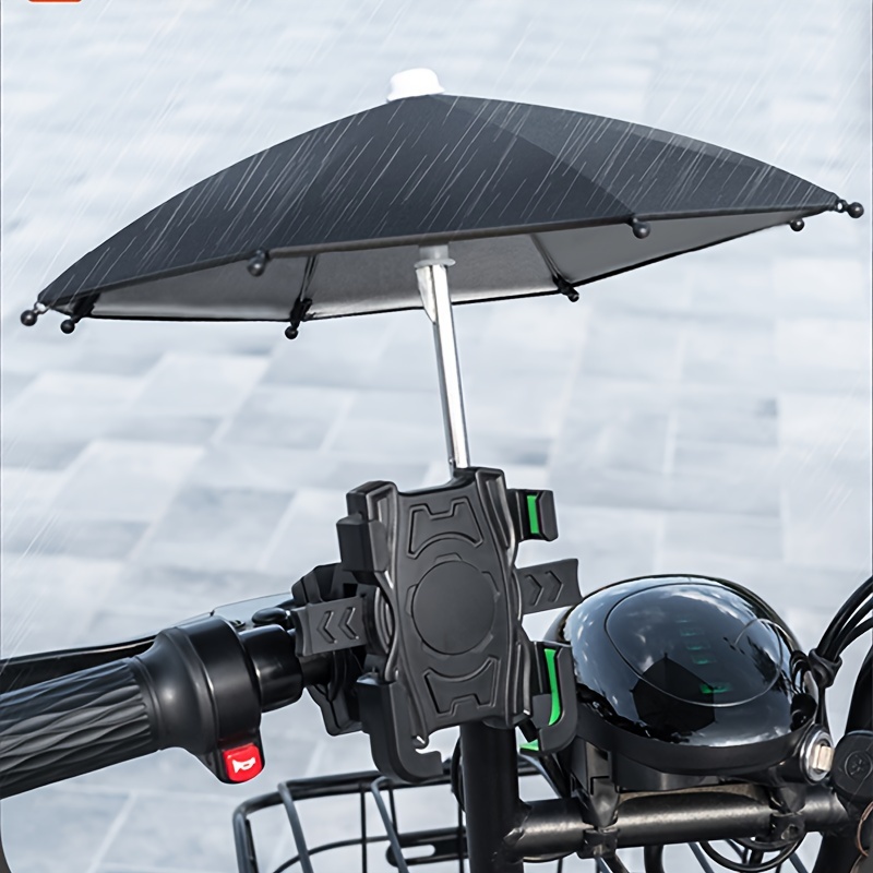 Support de téléphone pour voiture électrique avec petit parapluie