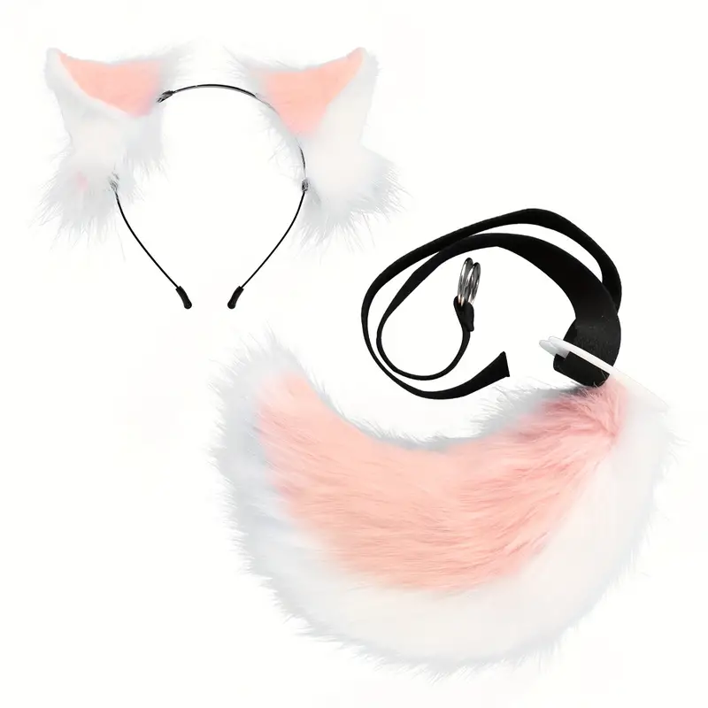 Fascia per orecchie da gatto peloso