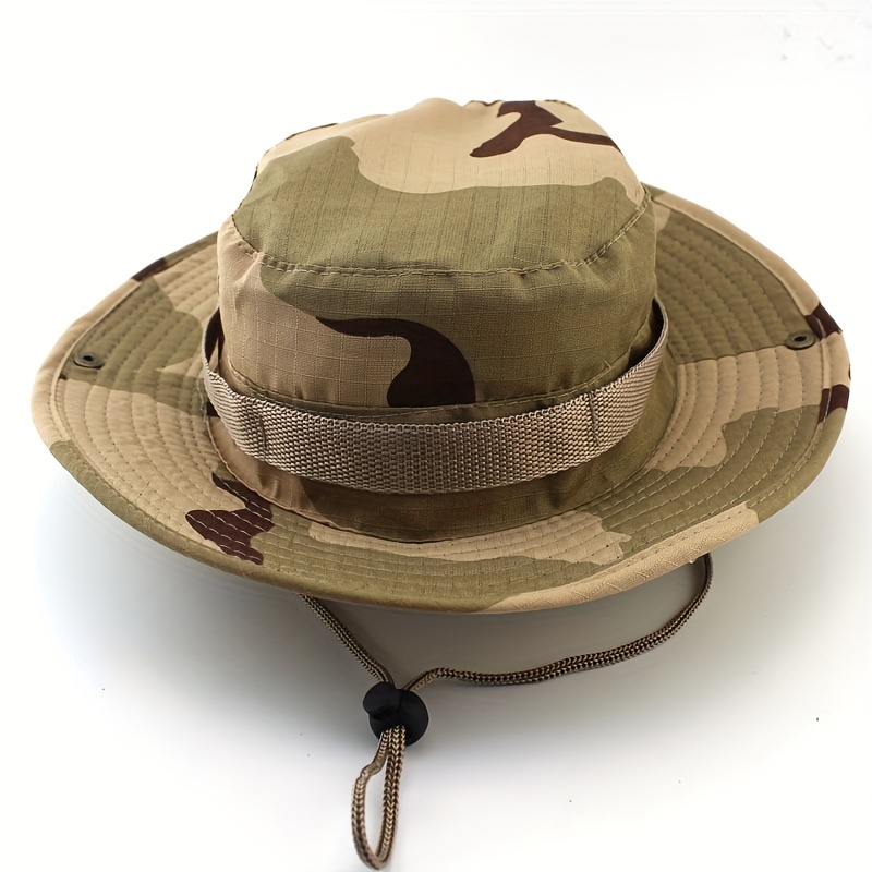 1pc Breathable Summer Outdoor Fishing Hat Mens Hiking Hat Large