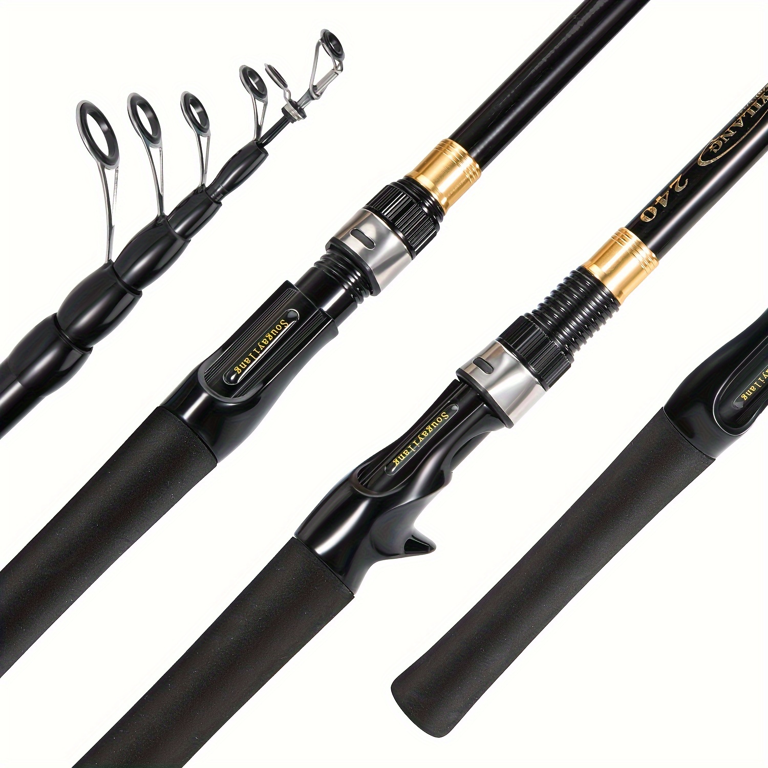 Sougayilang Fishing Rod 4 Section Carbon fiber Fishing Rod Spinning/Casting  Travel Rod Fishing Tackle - buy Sougayilang Fishing Rod 4 Section Carbon  fiber Fishing Rod Spinning/Casting Travel Rod Fishing Tackle: prices,  reviews