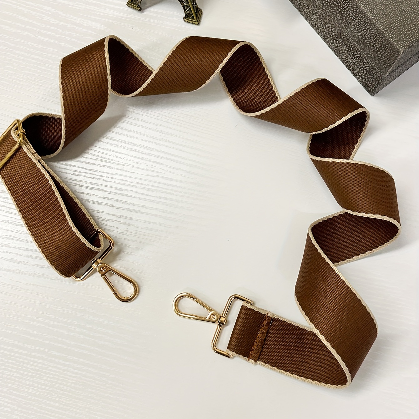Colorblock Adjustable Bag Strap for Shoulder Bags