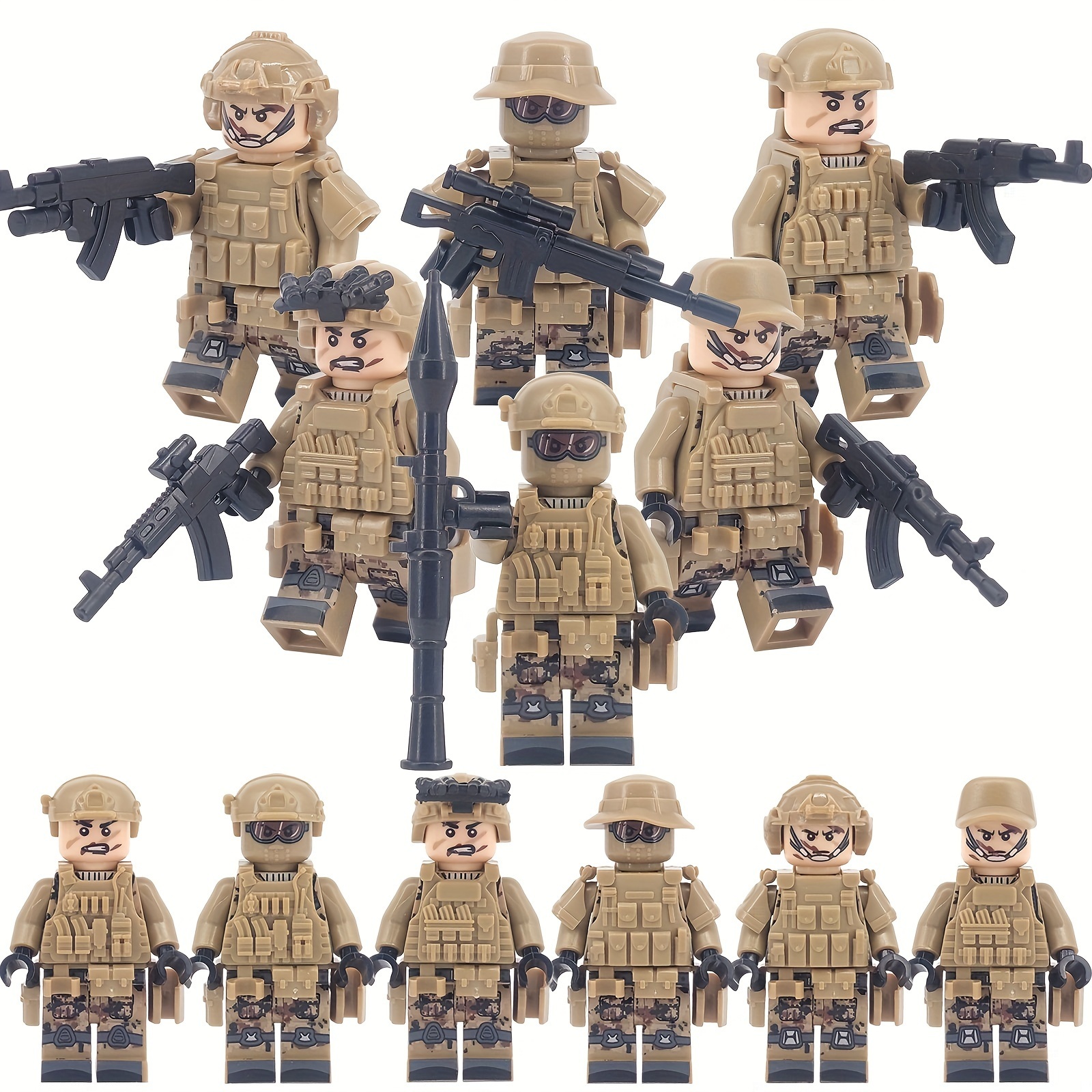 Minifigure Guns - Temu