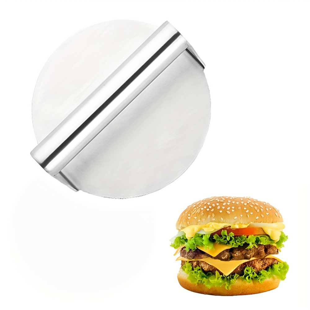 1pc, Pressa Per Hamburger, Schiacciapatate Rotondo In Acciaio Inossidabile,  Gadget Da Cucina, Roba Da Cucina, Accessori Da Cucina, Articoli Per La