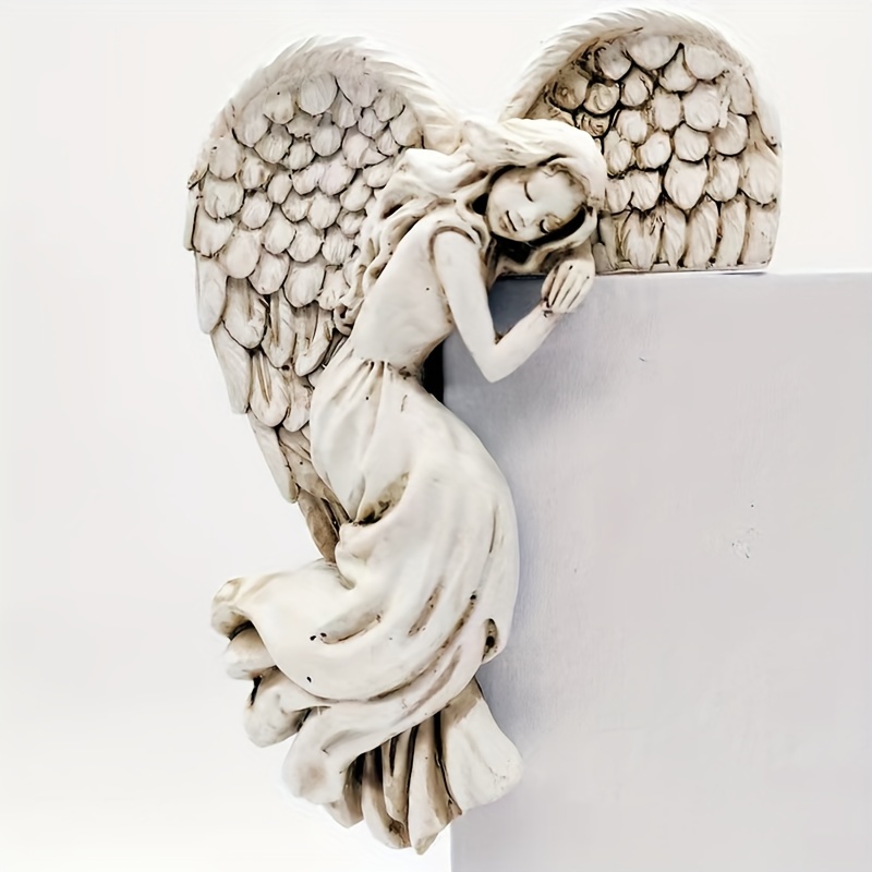 Cadre de porte Sculpture d'ailes d'ange – Ange dans votre coin, statue  créative 3D Home