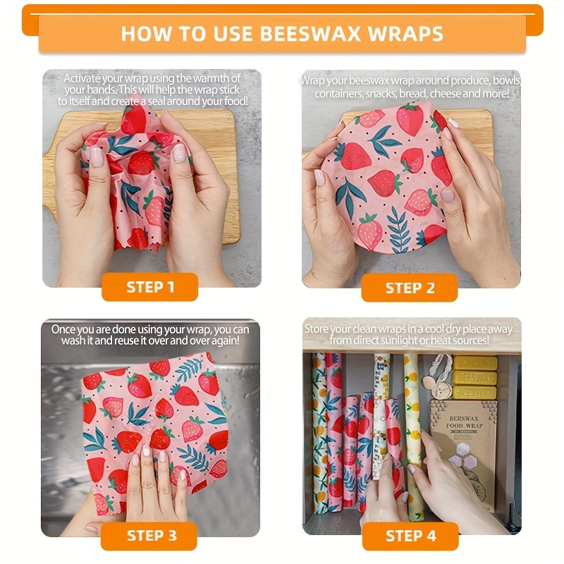 How to Make Beeswax Food Wraps (Reusable Cling Wrap) • TJ's Taste