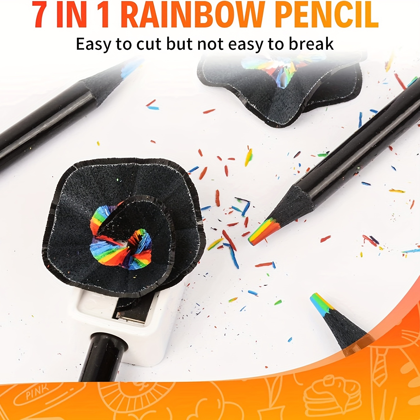 Vividly Arranged Rainbow Pencils In An Open Aluminum Box Showcasing A Range  Of Colors Perfect For Back To School Drawing Activities Background, Color  Pen, Color Pencil, Crayon Background Image And Wallpaper for