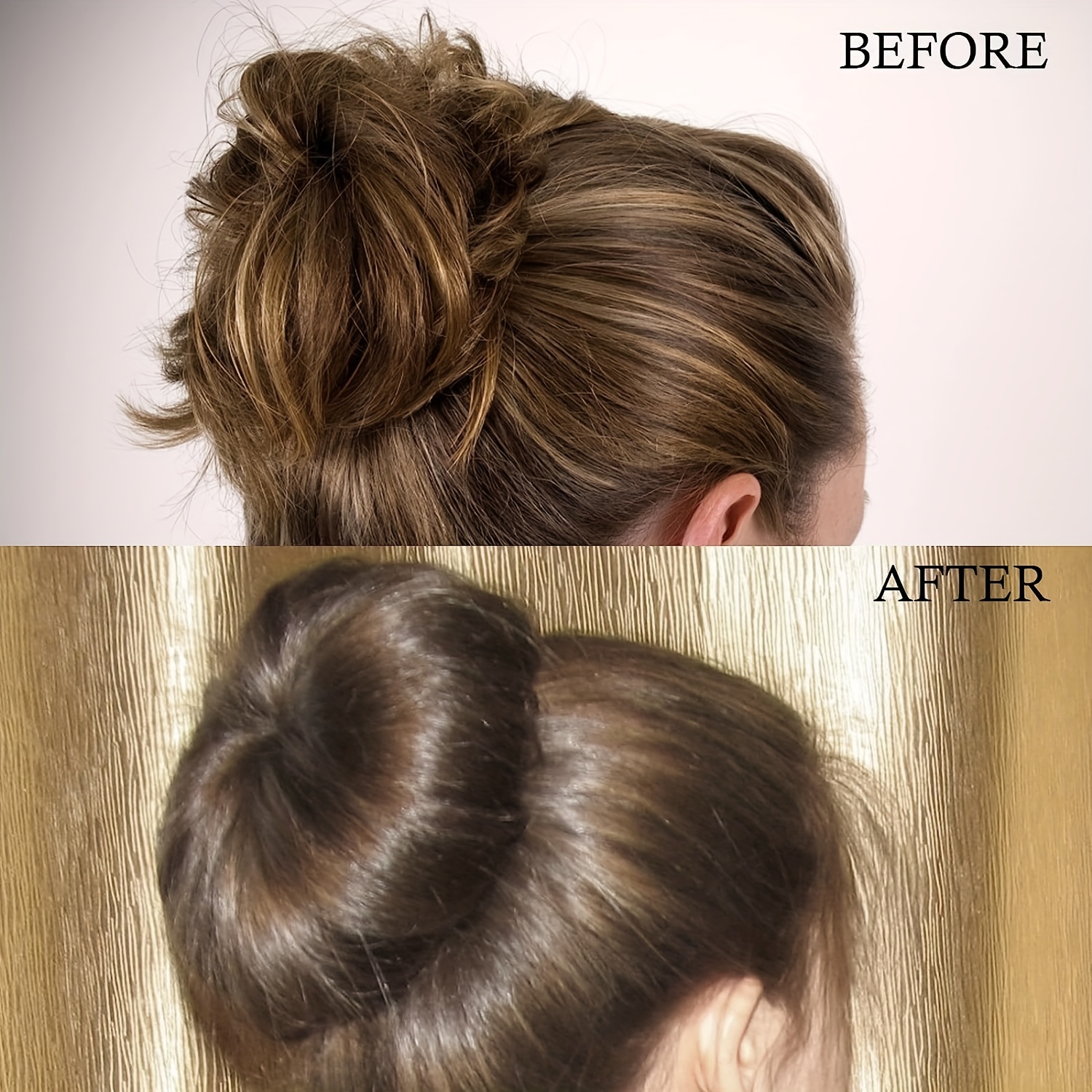 Donut Bun Make Magic Snap Roll Bun Tool DIY Hair Styling