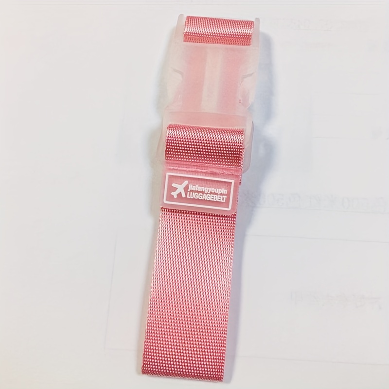 Baby pink store off white belt