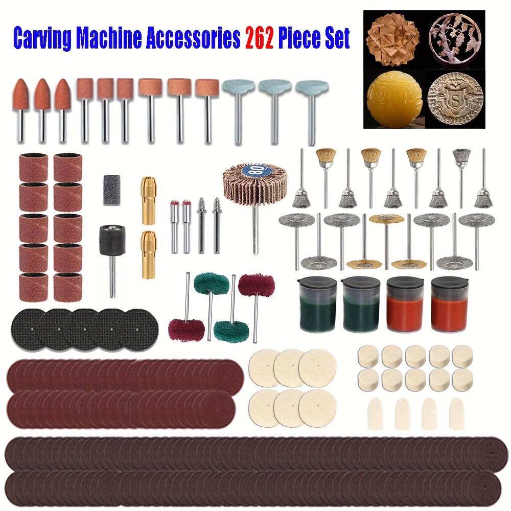 Rotary Tools Accessory Set Polishing Kit Electric Grinding - Temu