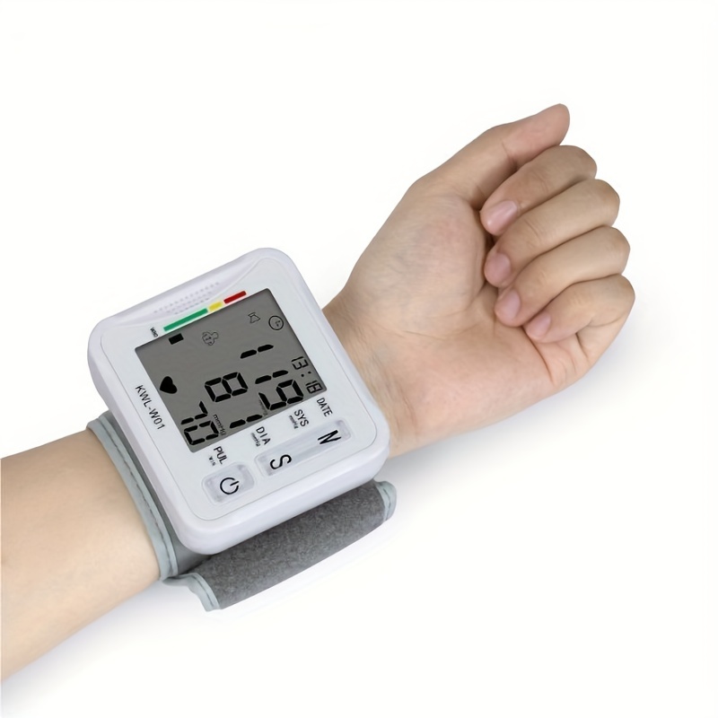 Digital Wrist Blood Pressure Monitor With Irregular Heart - Temu