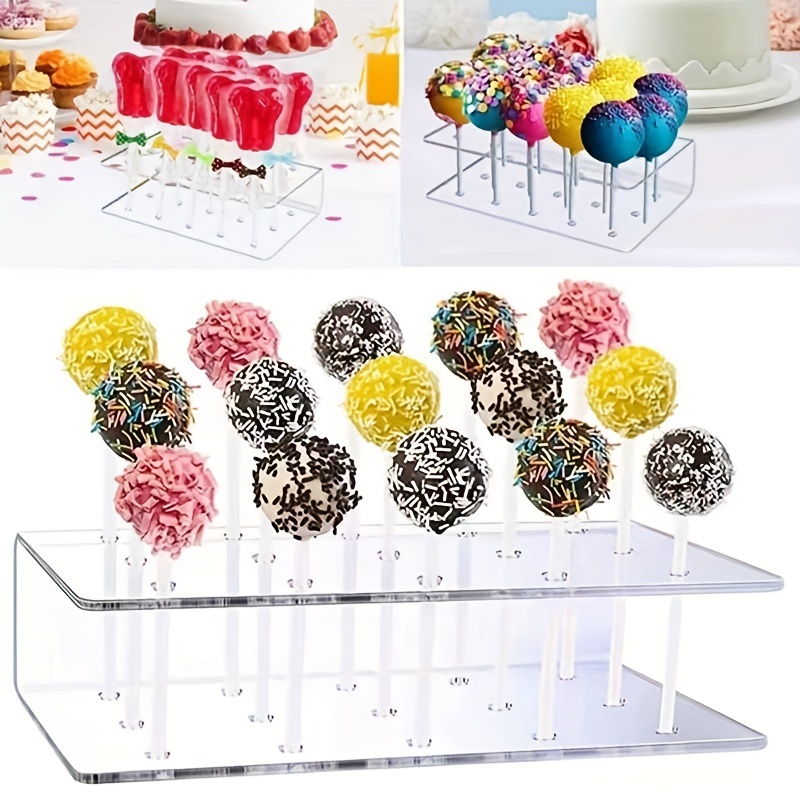 Mua HMROVOOM 2 Packs 15 Holes Acrylic Lollipop Holder,Lollipop Stand Holder  for Party,Cake Pop Stand 15 Holes,Cake Pop Stands for Dessert Table trên  Amazon Anh chính hãng 2023 | Giaonhan247