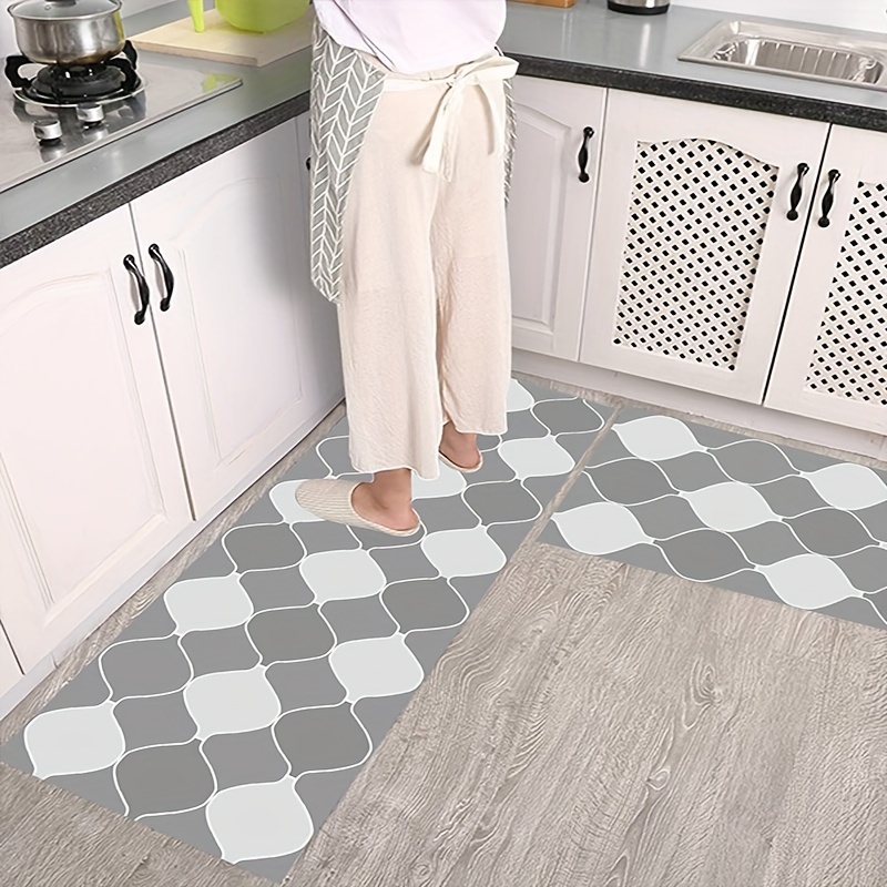Rubber Door Mat Anti-Fatigue Floor Mats 23 x 35 for Kitchen