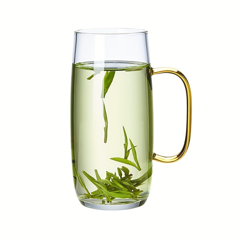 Glass Tea Mug Drinking Glass With Handle For Home And Office - Temu