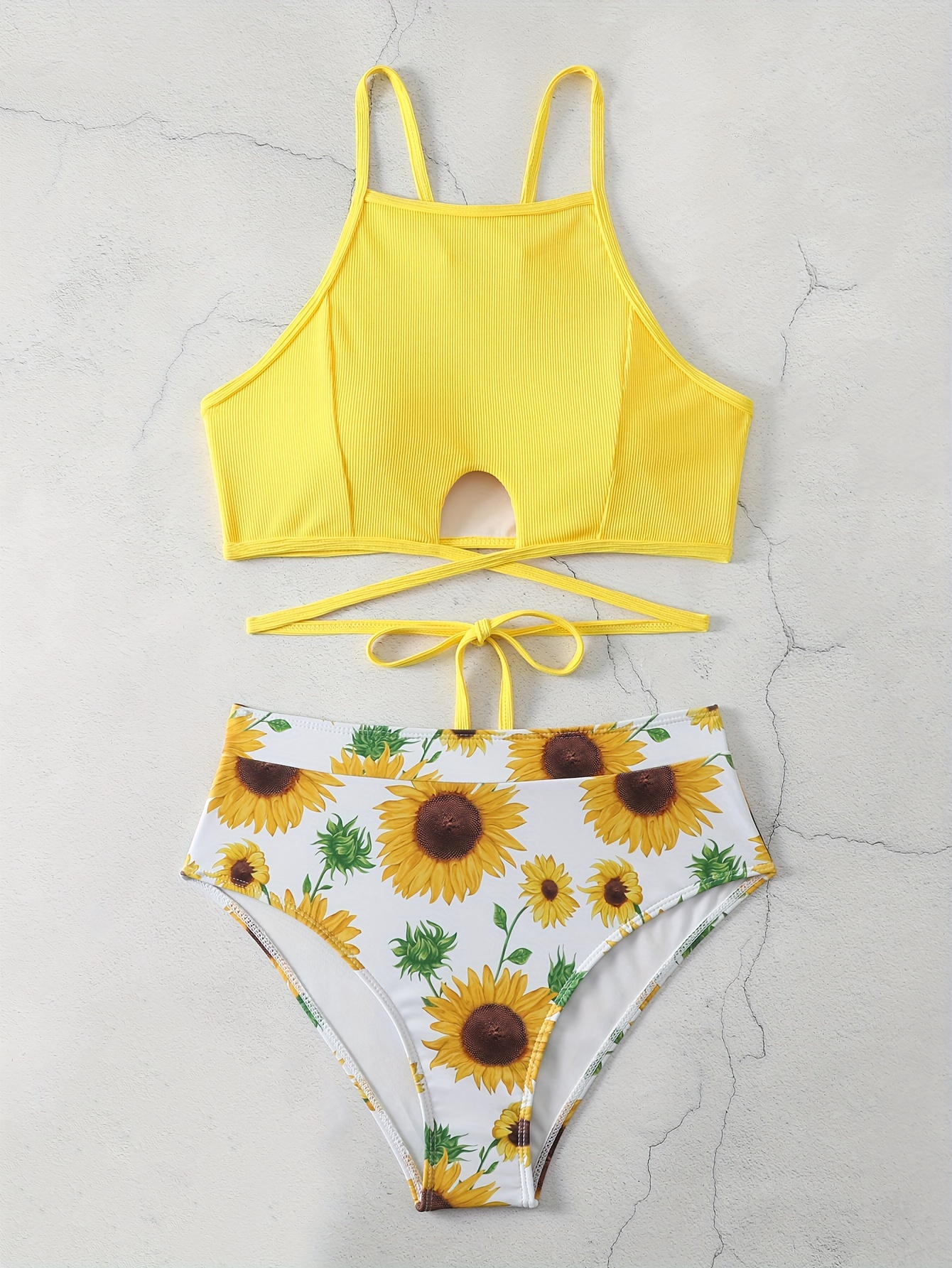 Bright As the Sun Two-Piece Swimsuit