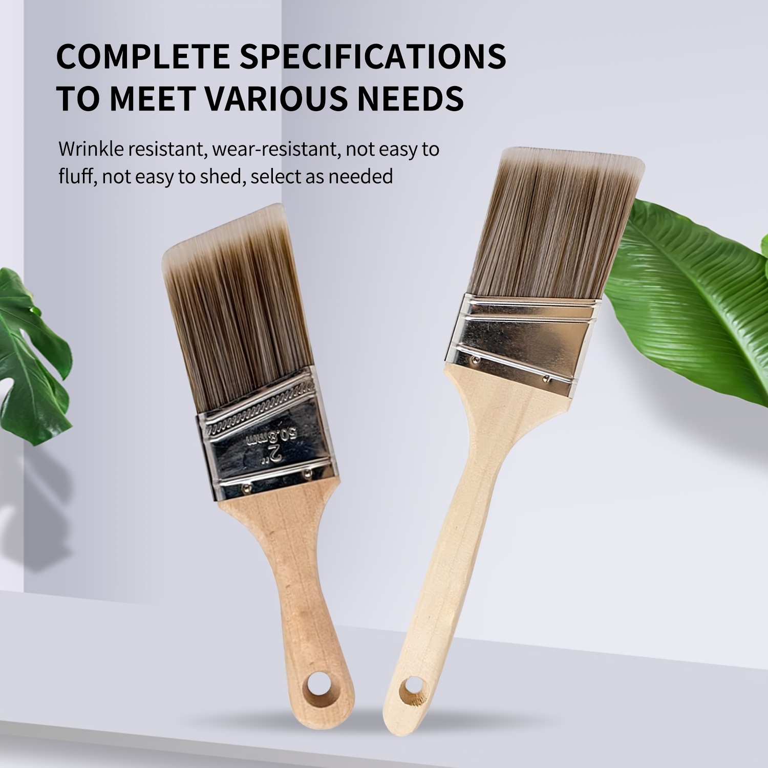 Paint Brushes - 3ea - Paint Brush Set - Temu Philippines