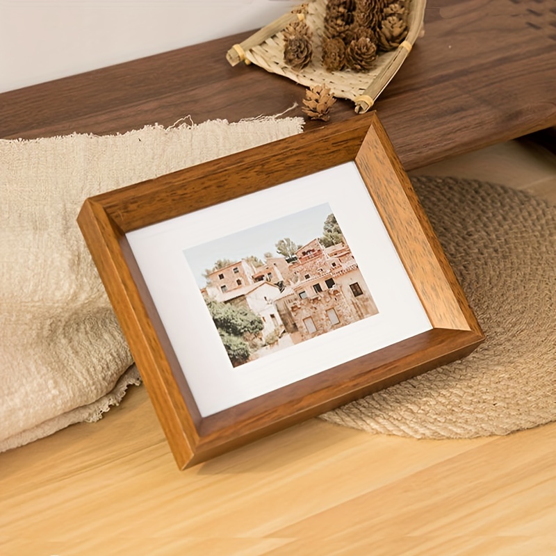 Picture Frame Wooden Photo Frame Photo - Temu