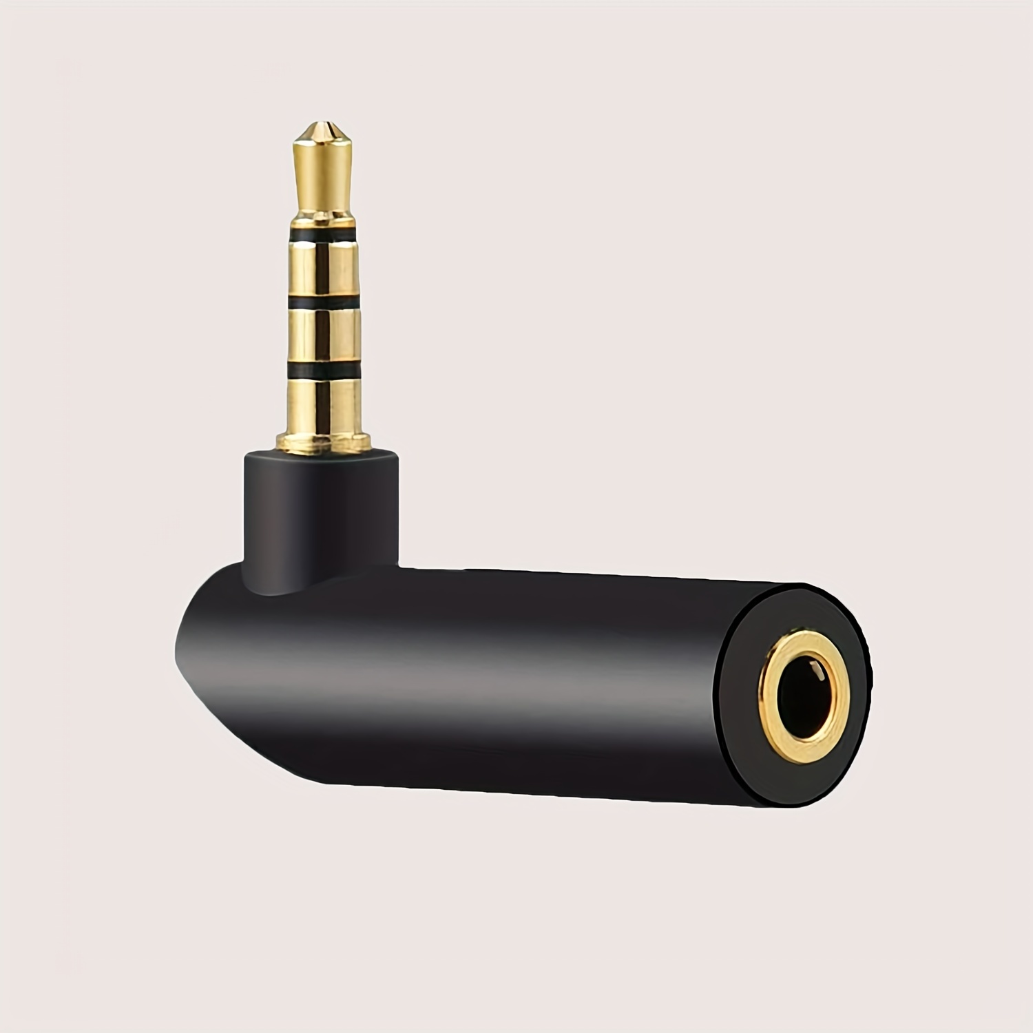 3.5mm Audio Aux Cable Jack Plaqué Or 90 Degrés Angle Audio Câble