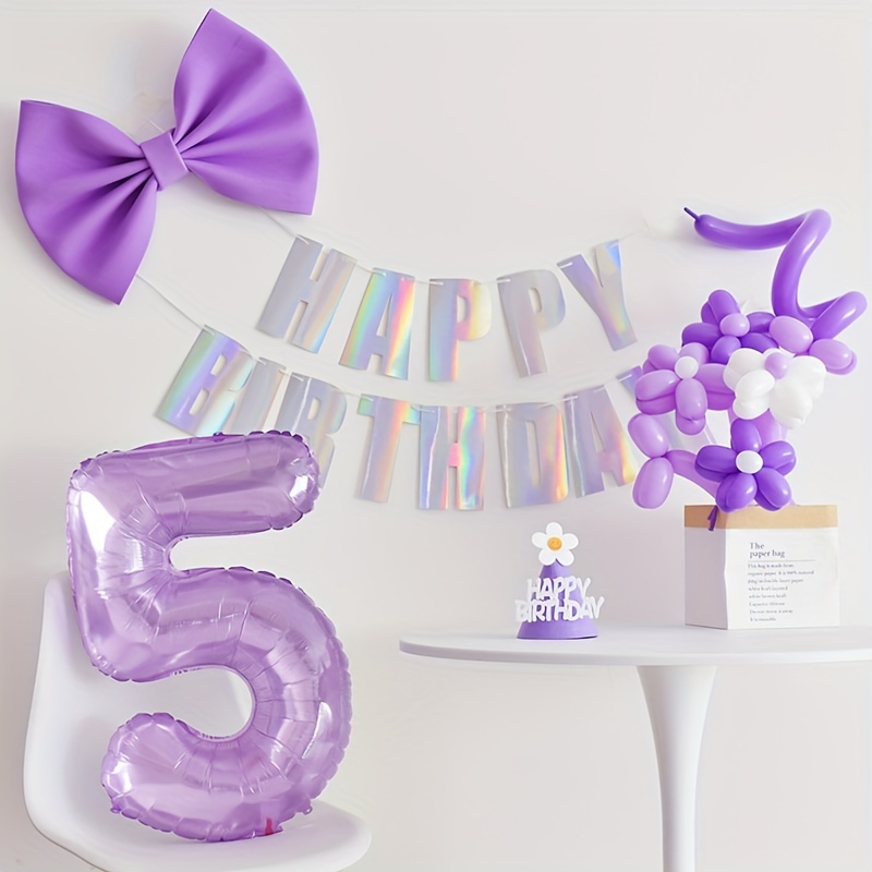 Ragazzi e ragazze piede in alluminio pellicola palloncino bambini' compleanno S