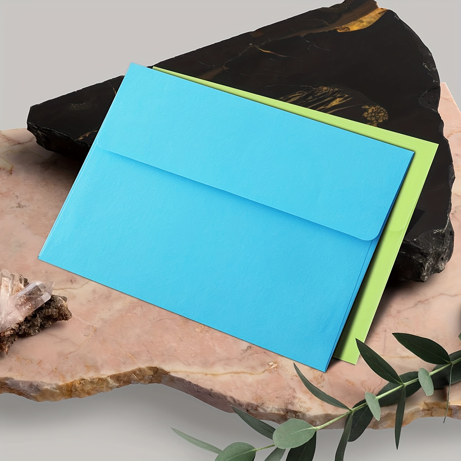 100 Pack A6 Colored 4x6 Peel & Stick Envelopes for Wedding