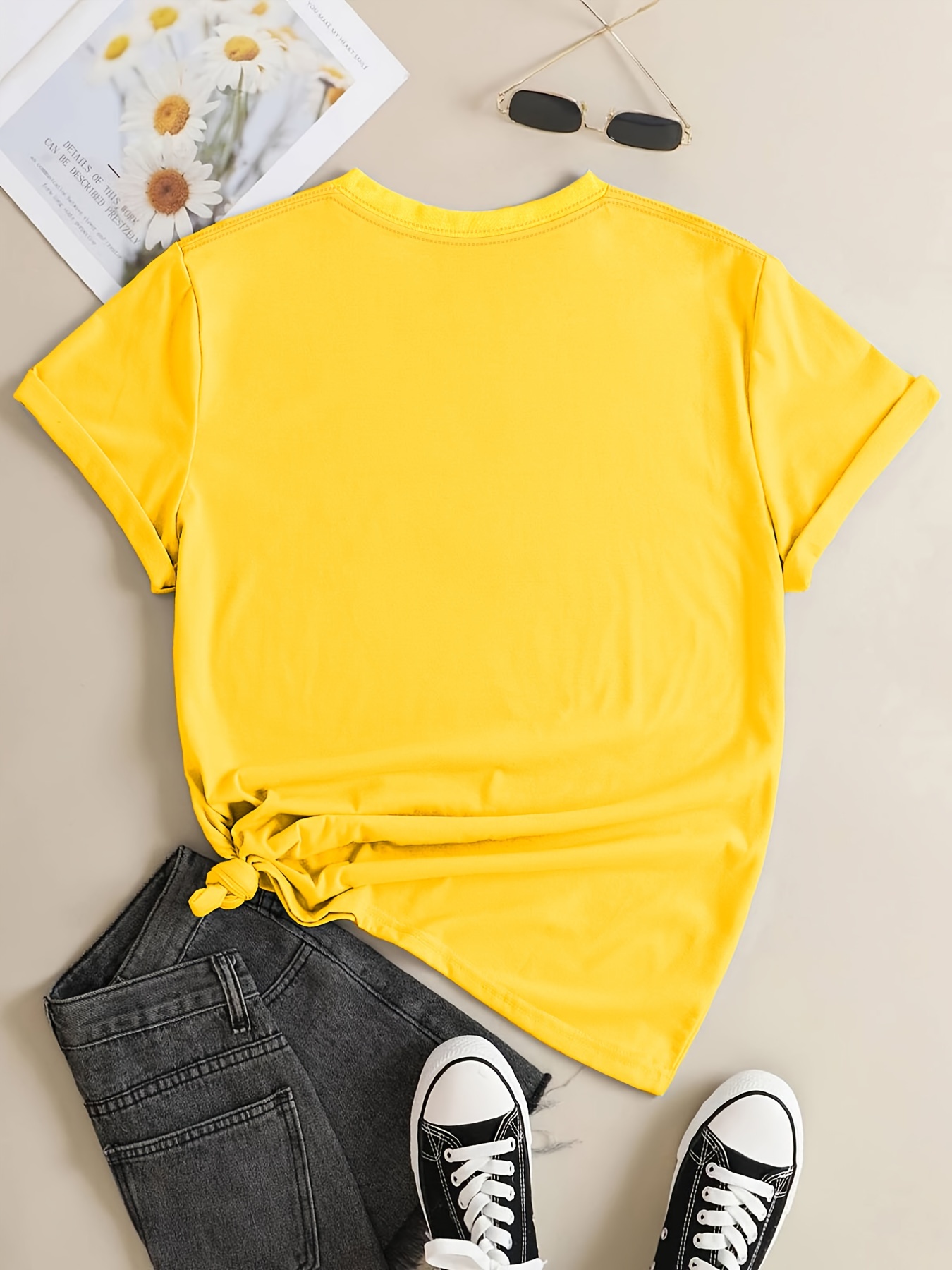 cute yellow t shirts