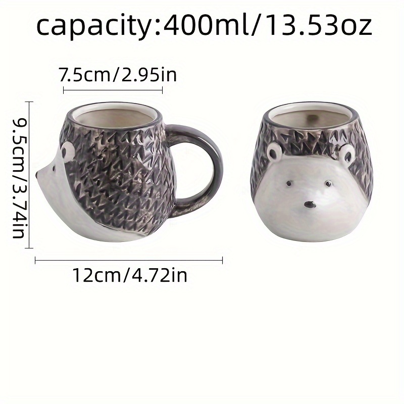 Christmas Cups Animals, Ceramics Coffee Cup, 500ml Ceramic Mug