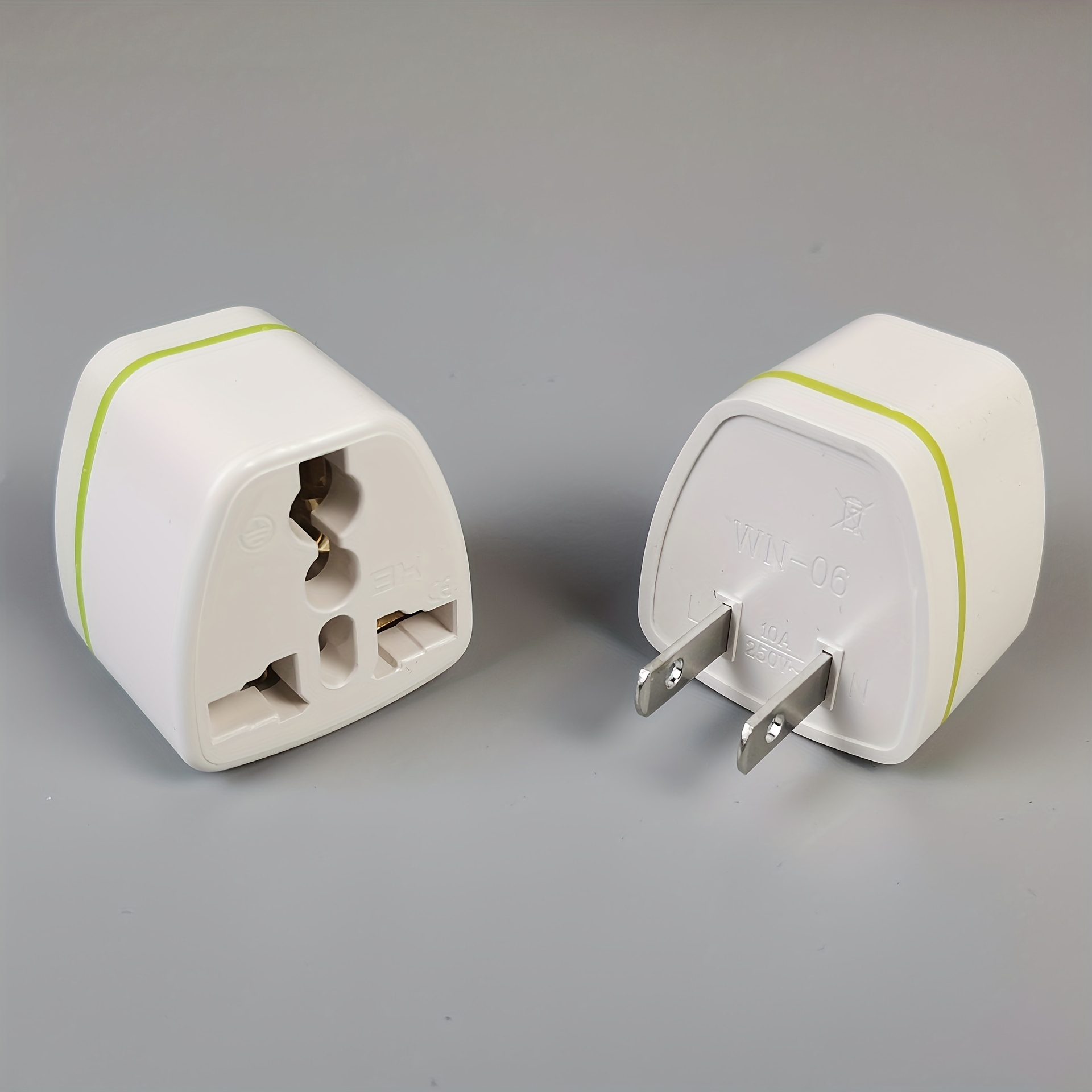 Universal Travel Adapter Plug Adaptor 3-Way US Type A 2-Pin AC Power Socket  Electrical Converters Flat Plug Adapter For Home Appliances, Refrigerator,  Washing Machine, Aircon, Electric Fan, TV, Cellphone, Tablet, PC, Printer