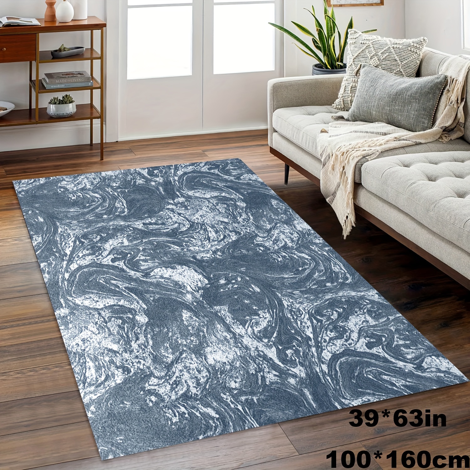 Abstract Imitation Typhoon Cloud Layer Image Carpet Non slip - Temu