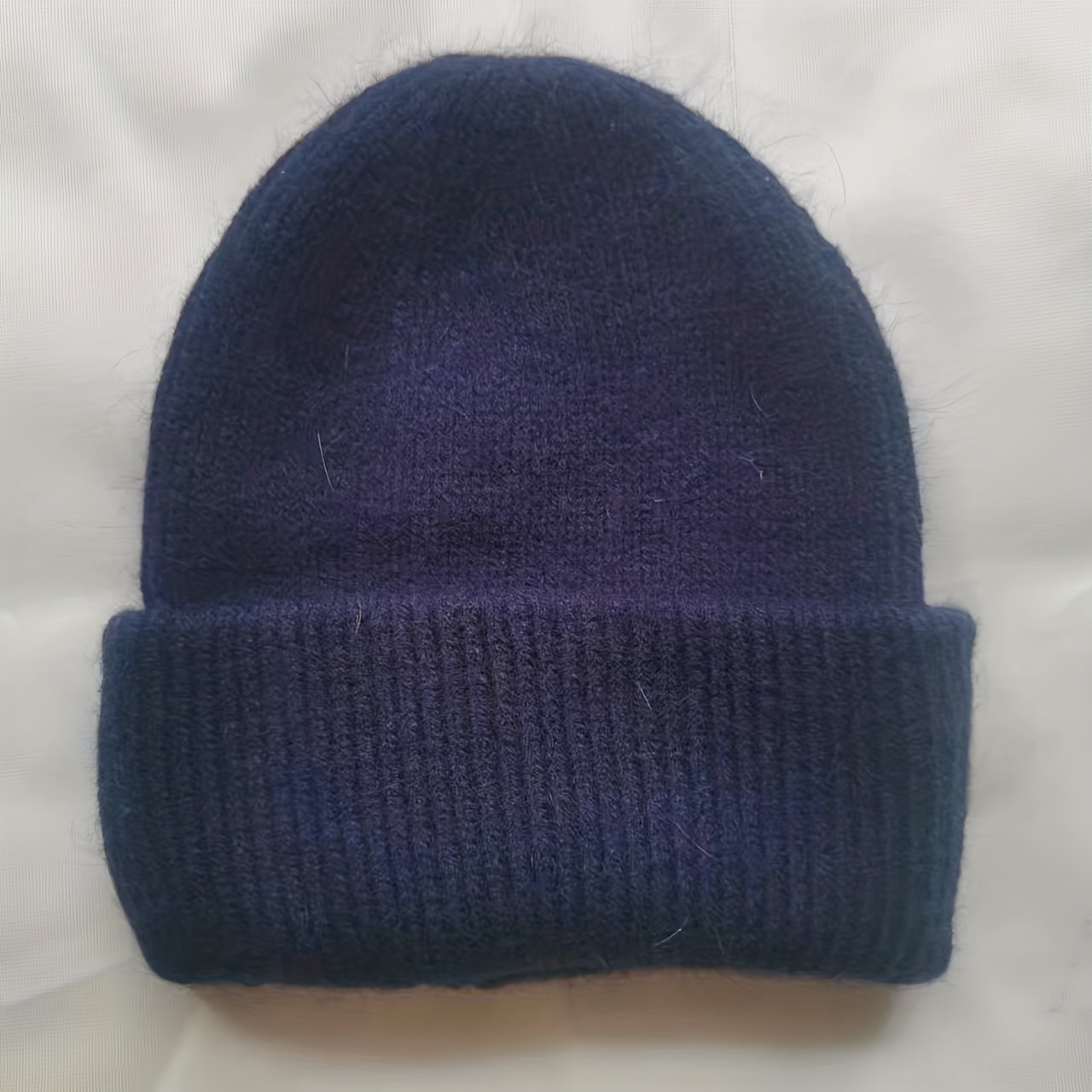 Gorro Punto Invierno Suave Cálido Unisex Dobladillo En Colores - Joyería  Accesorios - Temu