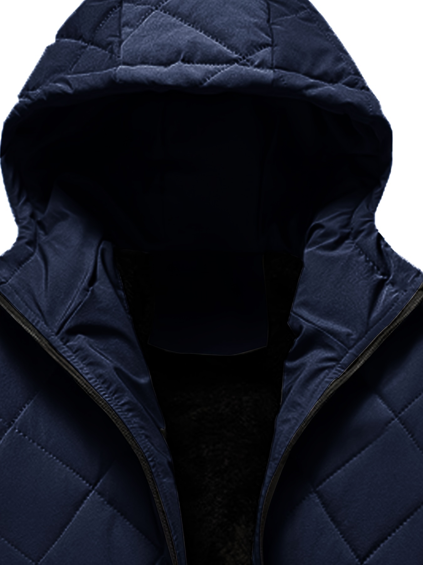 Chaqueta de invierno para hombre, con forro polar, con cremallera, abrigo  cálido de invierno, sudadera de entrenamiento al aire libre para hombres