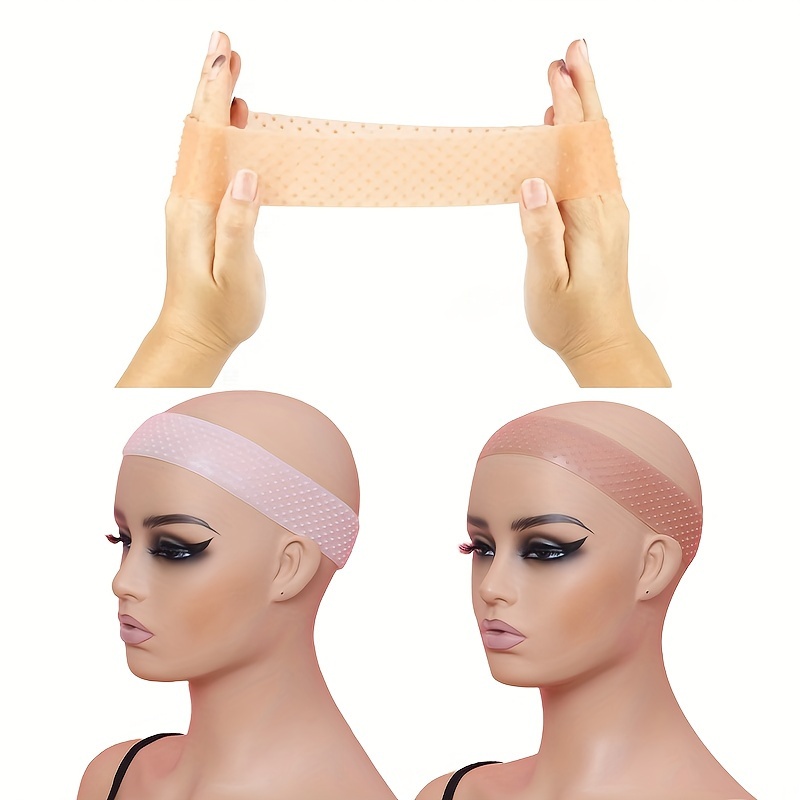 Silicone Wig Band No slip Wig Grip Band Strong Hold Wig - Temu