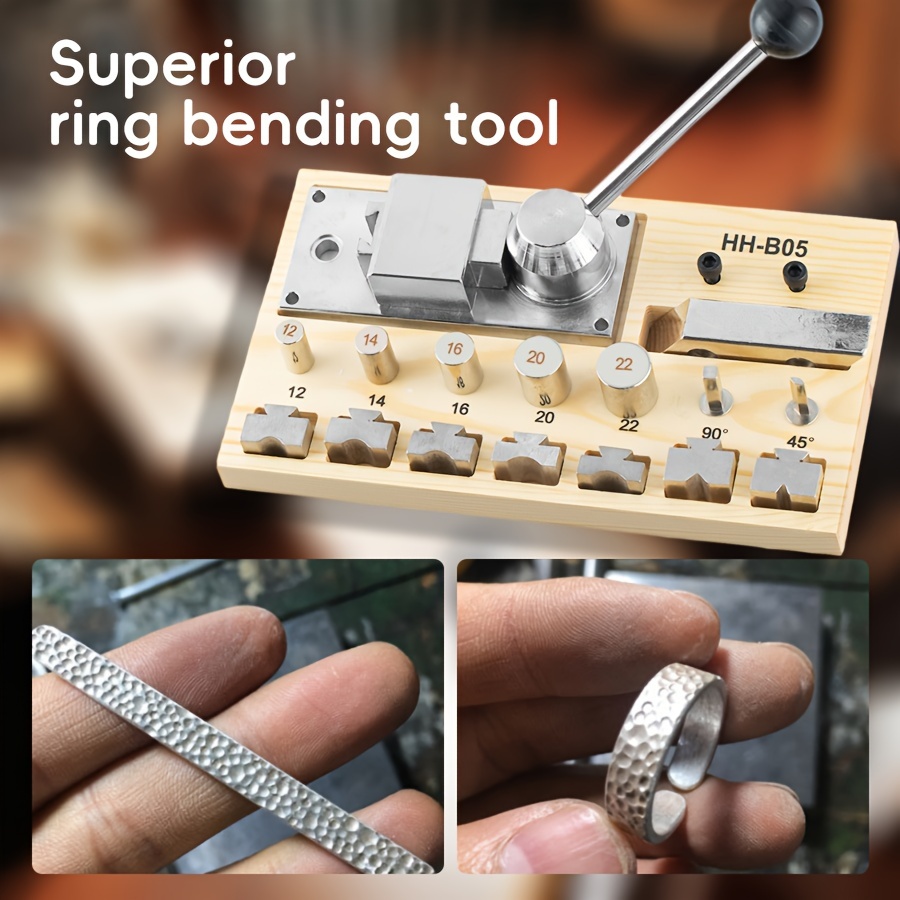 Ring Bending Tool Portable Earrings Bracelet Bender Machine Repair