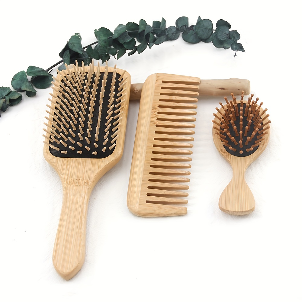 Mini Bamboo Hairbrush | Hair Brushes and Combs