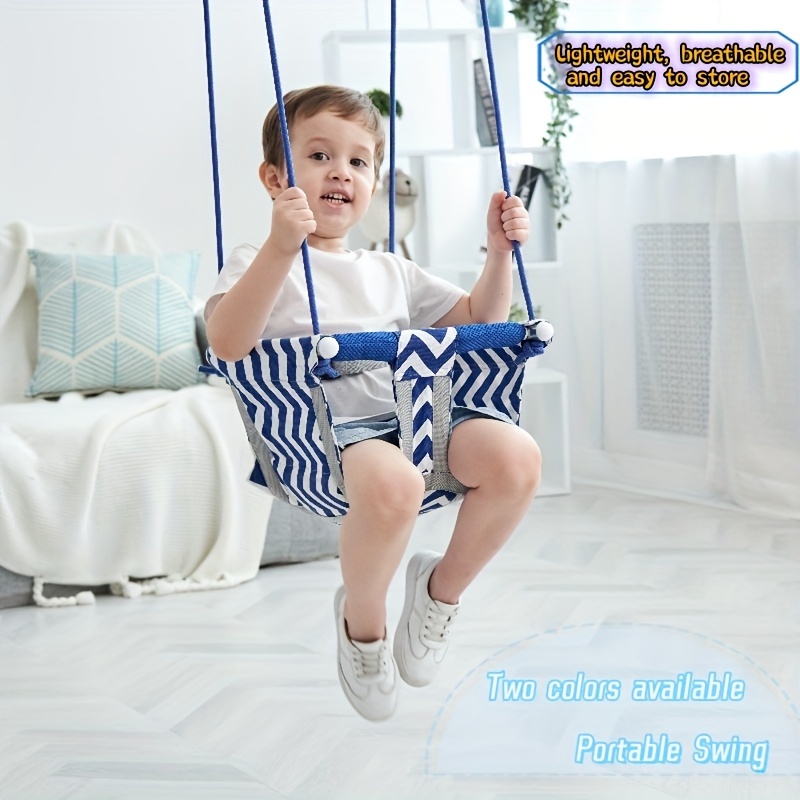  Activity&Entertainment Swings - Columpio de acero para colgar  en el interior de la silla del bebé, para niños : Juguetes y Juegos