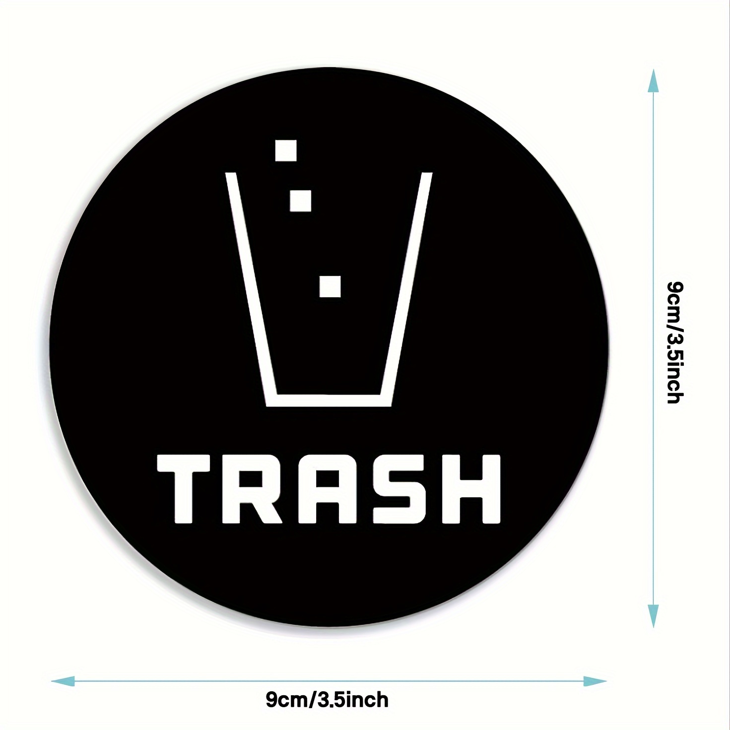 2 Stück Recycling-Logo, Magnetischer Mülleimer-Aufkleber Für  Küchen-Mülleimer Und Recycling-Behälter, Zum Organisieren Ihres Mülleimers  – Müll- Und Recycling-Magnet-Kombination Für Mülleimer-Logo-Symbol,  Bauernhaus-Mülleimer-Logo-Symbol, Magnet-Logo