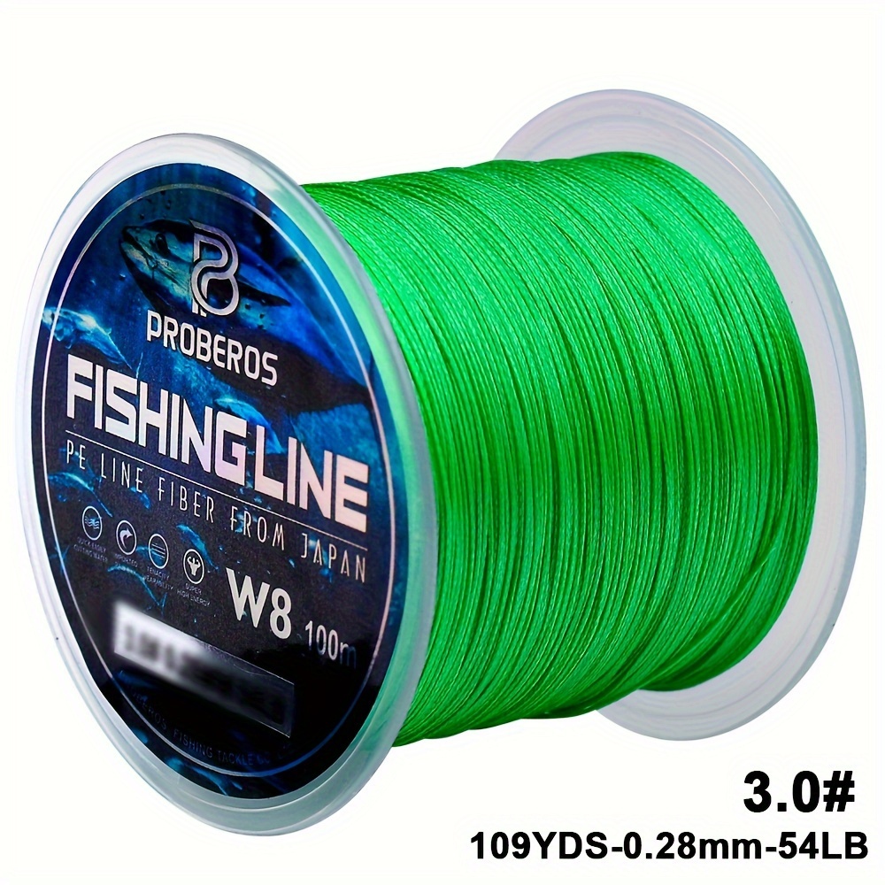 300M 4 Strands Braided Fishing Line Multicolor PE Line (3.0 Multicolor) 