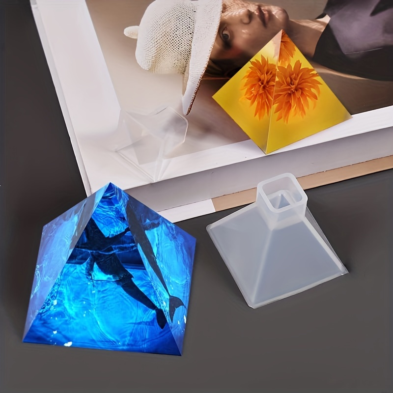 5pcs/set Pyramid Jewelry Casting Mold, Silicone Jewelry Mold Kits for DIY  Jewelry Crafts,silicone Resin Molds Diy,pyramid Silicone Mold, 