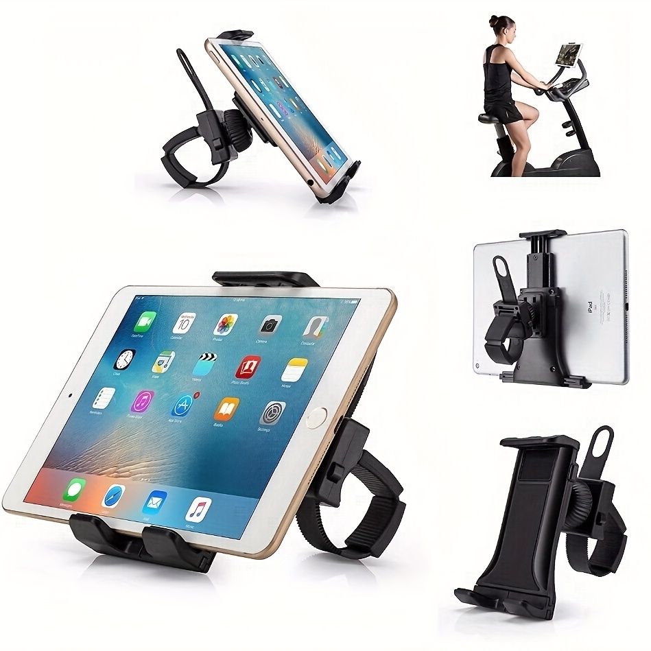Soporte Universal para cinta de correr para bicicleta, soporte para iPad  Air 4 Pro, manillar de gimnasio interior, soporte de montaje para tableta,  dispositivo móvil de 4 a 11 pulgadas