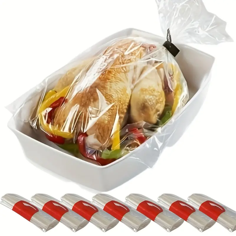 Cooking Oven Bags, Meat Baking Bags, Broiler Fish Vegetables Large