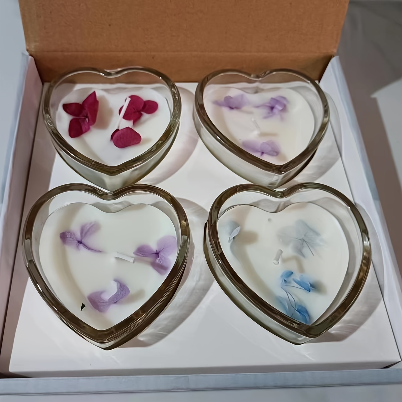 Heart shaped Aromatherapy Candle Party Atmosphere - Temu