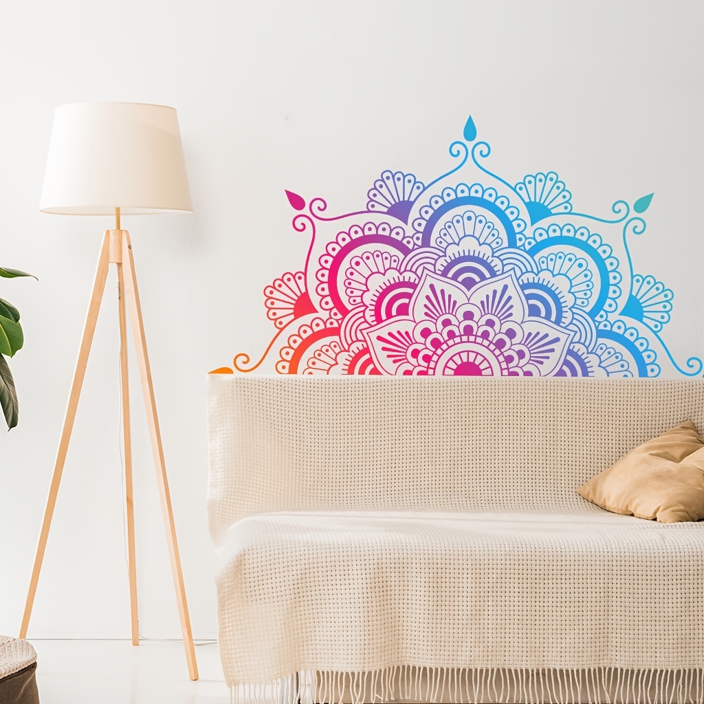 Large Pastel Rainbow Removable Wall Decal