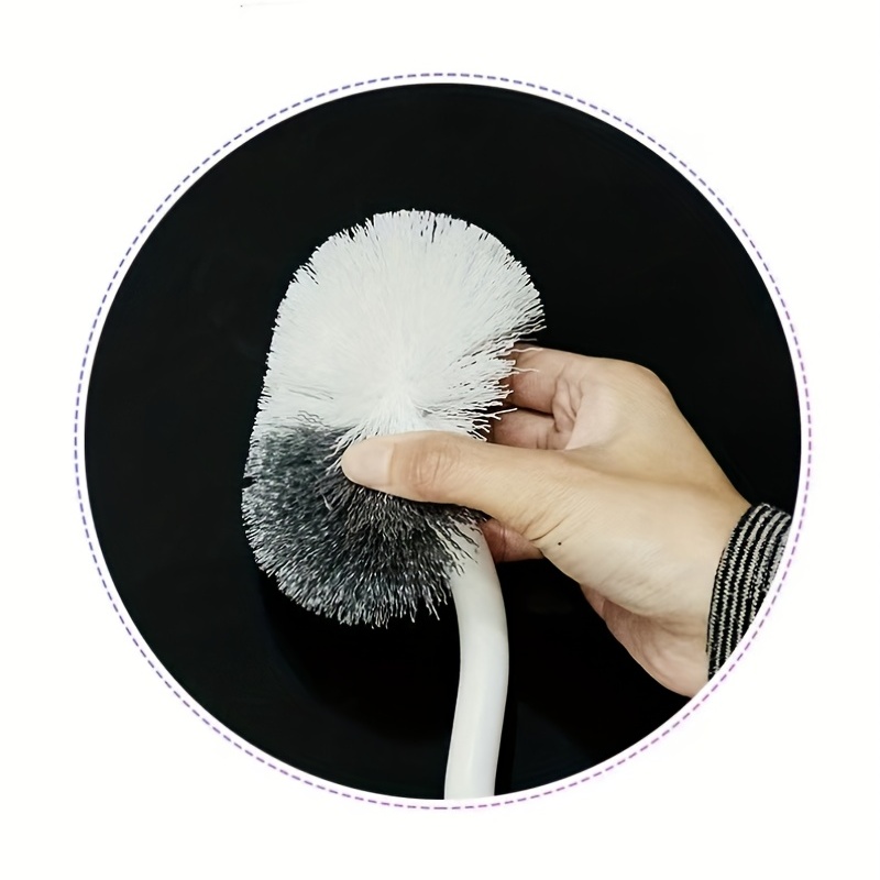 Easy to clean Silicone Toilet Brush With Holder Keep Your - Temu