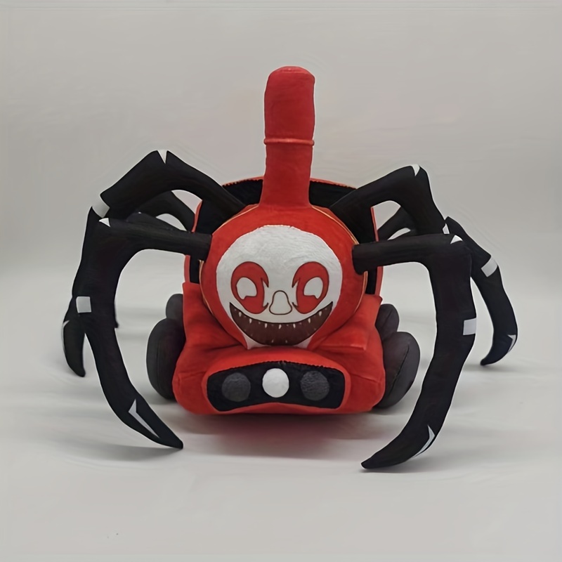 22cm Choo-Choo Charles Plush Toy Horror Game Figure Stuffed Doll Soft  Spider Stuffed Animal Charles Train Plushie Gift for Kids