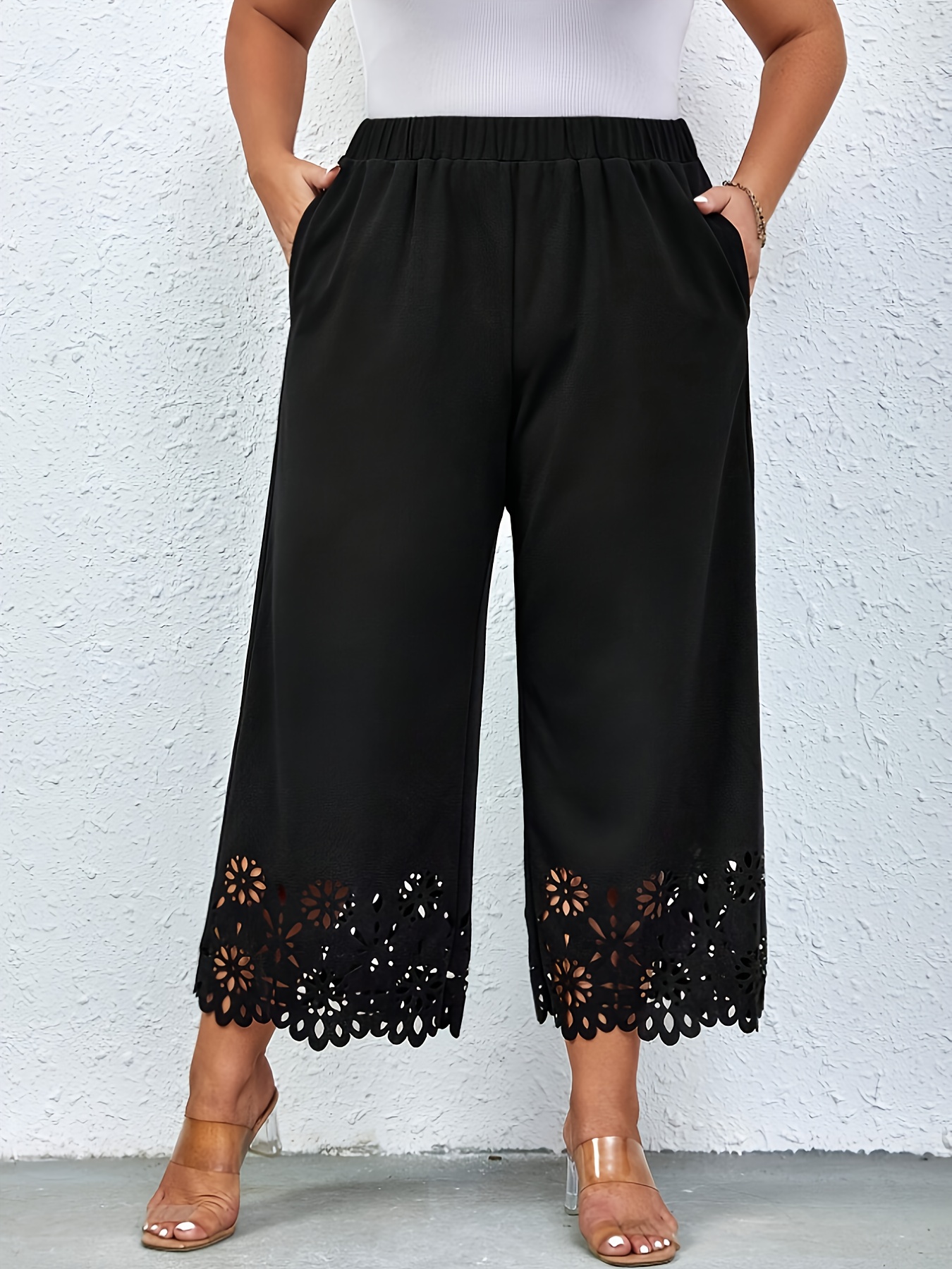 Plus Size Women Clothing Summer Pants - Temu