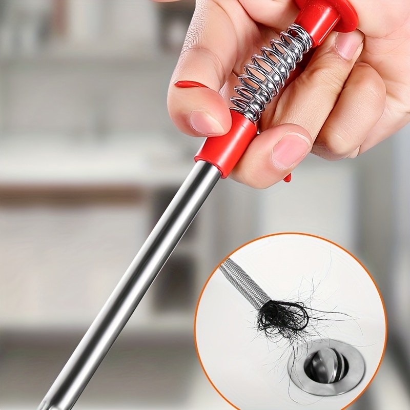 Dropship Drain Clog Remover With Retractable Claw Hair Litter Food Blockage  Remover Flexible Grabber Pickup Tool For Bathroom Toilet Kitchen Drainage  to Sell Online at a Lower Price