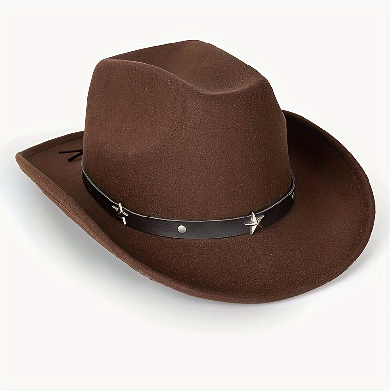 Western Cowboy Hat Vintage Jazz Hat Outdoor Fishing Cowgirl - Temu United  Kingdom