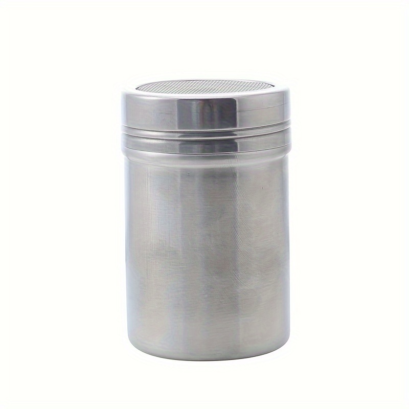 Powdered Sugar Shaker Cocoa Powder Mesh Shaker Powdered - Temu