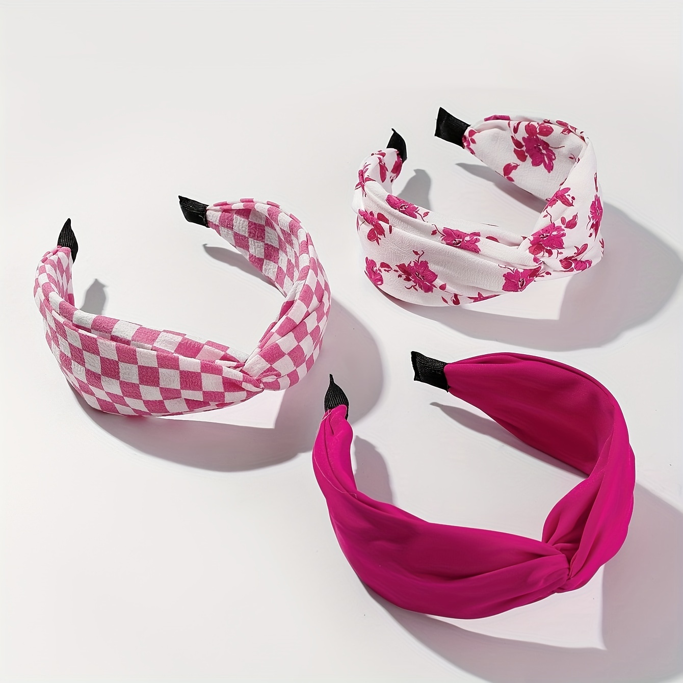 HeadBands Bundle Colorful Patterned Headband 5 Head Band Bundle, Soft Sturdy Cotton in an Array of  main image 4