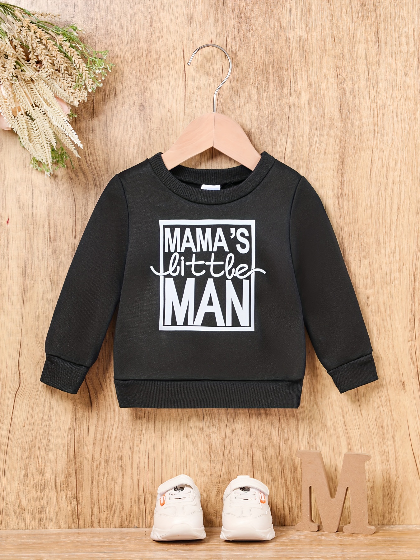 Toddler boy hotsell crew neck sweatshirt