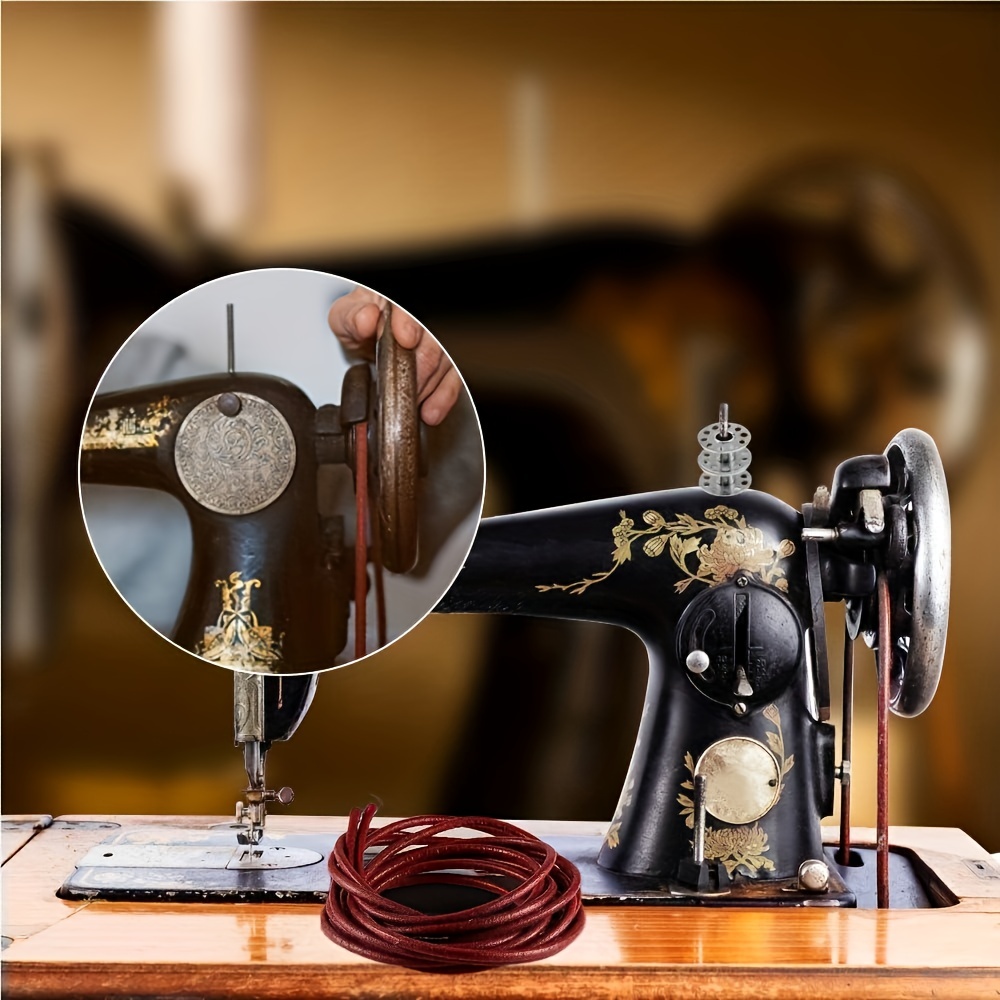 Treadle Sewing Machine Belt Sewing Machine Quality Cow - Temu